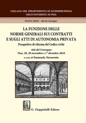 Funzione Norme Generali Contratti fronte