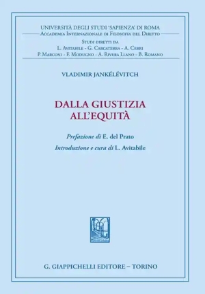 Dalla Giustizia All'equita' fronte