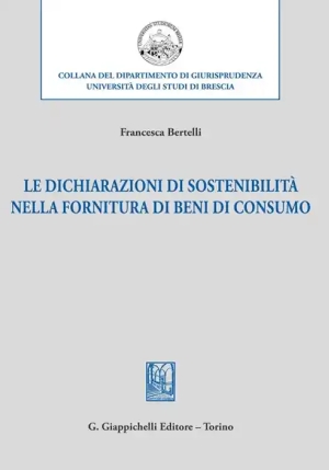 Dichiarazioni Di Sostenibilita' fronte