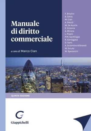 Manuale Diritto Commerciale 5ed. fronte