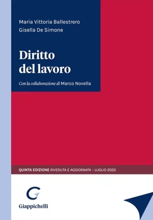 Diritto Del Lavoro 5ed. fronte