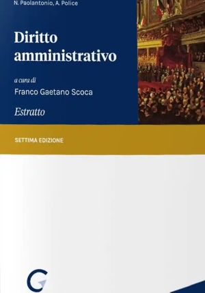 Diritto Amministativo Estratto 7ed. fronte