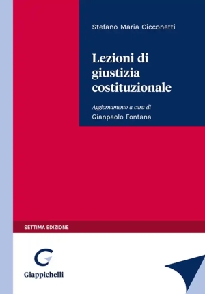 Lezioni Giustizia Cost.le 7ed. fronte