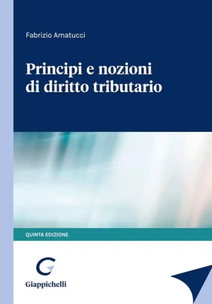 Principi Nozioni Diritto Tributario 5ed. fronte