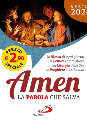 Amen. La Parola Che Salva (2024). Vol. 4: Aprile fronte