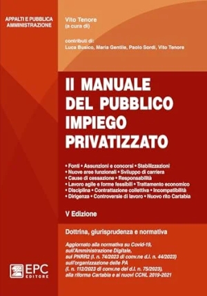 Manuale Pubblico Impiego Privatizz.5ed. fronte