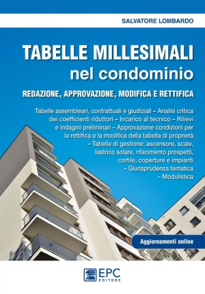 Tabelle Millesimali Nel Condominio fronte