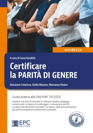 Certificare La Parita' Di Genere fronte