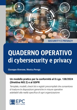 Quaderno Operativo Cybersecurity Privacy fronte