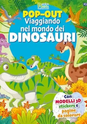 Pop-out Viaggiando Mondo Dinosauri fronte