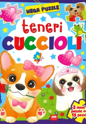 Teneri Cuccioli. Mega Puzzle fronte