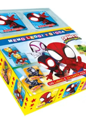 Spidey E I Suoi Fantastici Amici. Memo Leggi E Gioca. Ediz. A Colori. Con 24 Carte Memory fronte