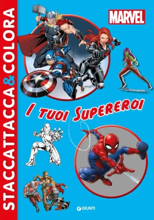 Marvel. Staccattacca & Colora. Con Adesivi fronte