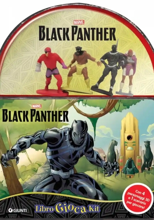 Black Panther. Libro Gioca Kit fronte