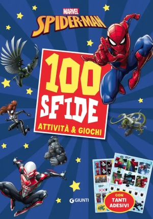 Spiderman. Marvel. 100 Sfide. Attivit? E Giochi. Sticker Special Color fronte