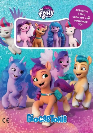 My Little Pony. Giocastorie. Con 4 Statuine My Little Pony fronte