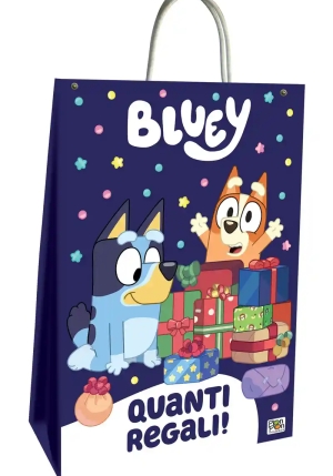 Quanti Regali! Bag. Bluey. Ediz. A Colori. Ediz. A Spirale fronte