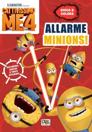 Cattivissimo Me 4. Activity Book. Allarme Minions! Ediz. Illustrata fronte