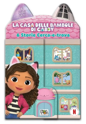 Libro Casetta. Sei Storie Cerca E Trova. Gabby's Dollhouse. Ediz. A Colori fronte