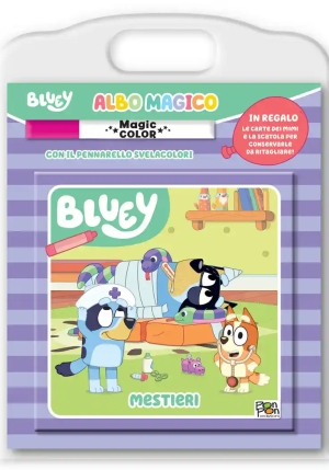 Bluey. Albo Magico 5. Ediz. A Colori fronte