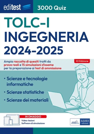 Ingegneria - Tolc-i - 3000 Quiz fronte