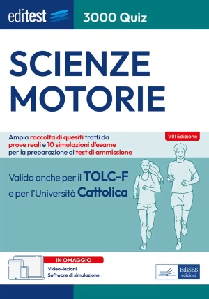 Scienze Motorie - 3000 Quiz fronte