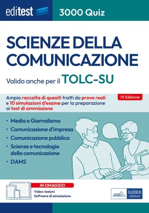 Scienza Della Comunicazione - 3000 Quiz fronte