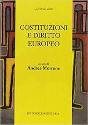 Costituzioni E Diritto Europeo fronte