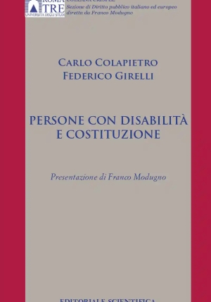 Persone Con Disabilita' E Costituzione fronte