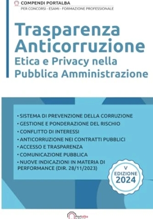 Trasparenza Anticorruzione Etica E Privacy Nella Pubblica Amministrazione fronte