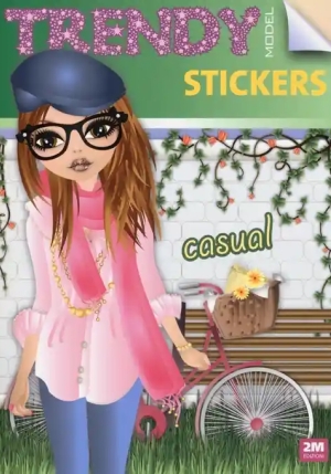 Trendy Model Stickers Casual. Con Adesivi. Ediz. Illustrata fronte