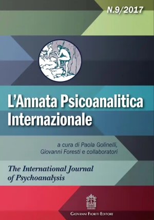 Annata Psicoanalitica Internazionale fronte