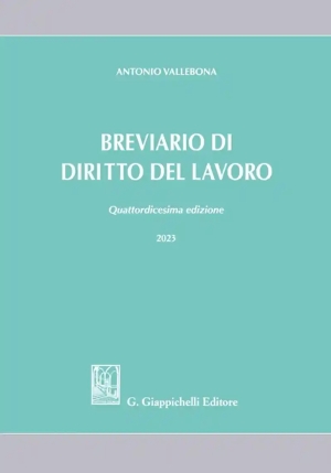 Breviario Diritto Del Lavoro fronte