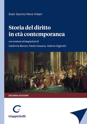 Storia Del Diritto Eta' Contemporanea - 2ed fronte