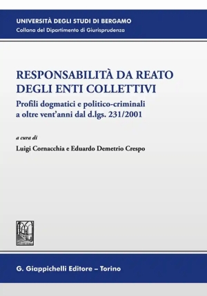 Responsabilita' Da Reato Degli Enti Collettivi fronte