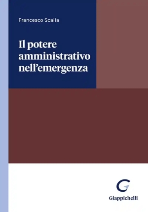 Potere Amministrativo Nell'emergenza fronte