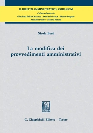 Modifica Provvedimenti Amministrativi fronte