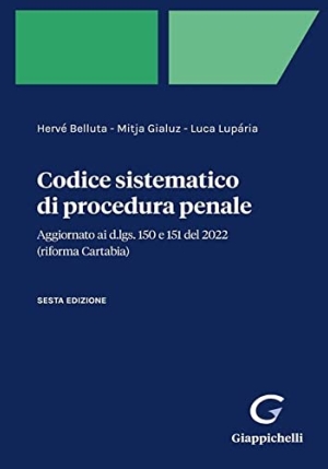 Codice Sistematico Procedura Penale 6ed. fronte