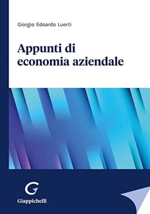 Appunti Di Economia Aziendale fronte