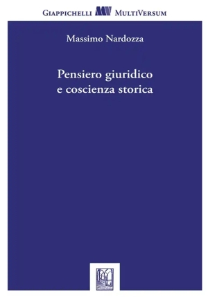 Pensiero Giuridico Coscienza Storica fronte