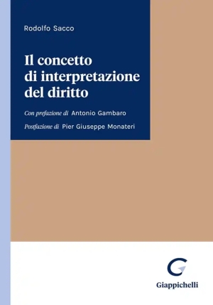 Concetto Interpretazione Del Diritto fronte