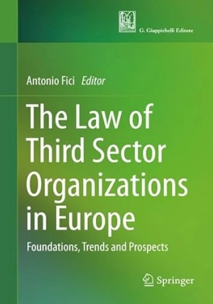 The Law Of Third Sector Organiz.europe fronte