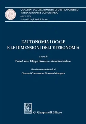 Autonomia Locale Dimensioni Eteronomia fronte