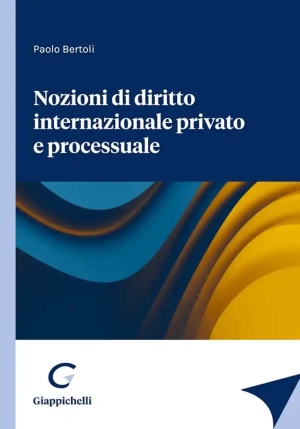 Nozioni Di Diritto Internazionale Privato E Processuale fronte