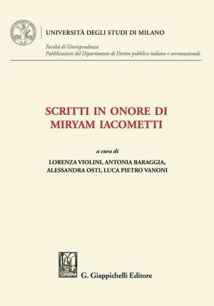 Scritti In Onore Di Iacometti fronte