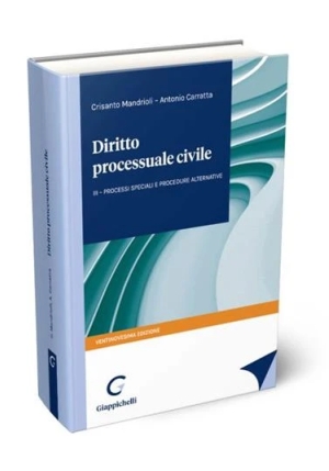 Diritto Process.civile 3 29ed fronte