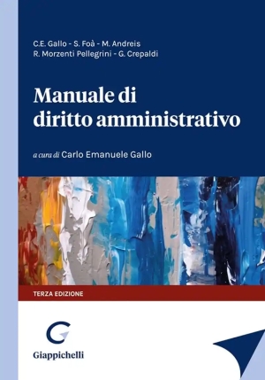 Manuale Di Diritto Amministrativo 3ed fronte