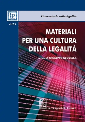 Materiali Cultura Della Legalita' fronte