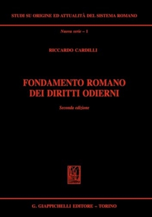 Fondamento Romano Diritti Odierni 2ed. fronte