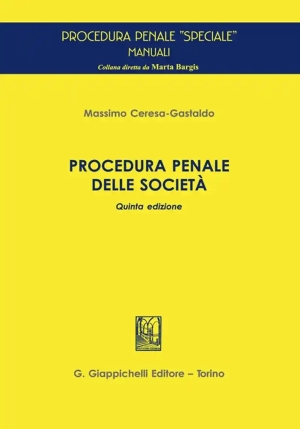 Procedura Penale Delle Societ? 5ed. fronte